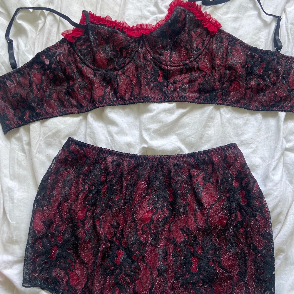 2 piece skirt and top set